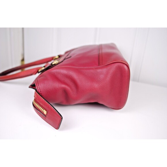 COACH Legacy Candace Carryall Tote Smooth Leather Red C1480-F24202 - Picture 6 of 13